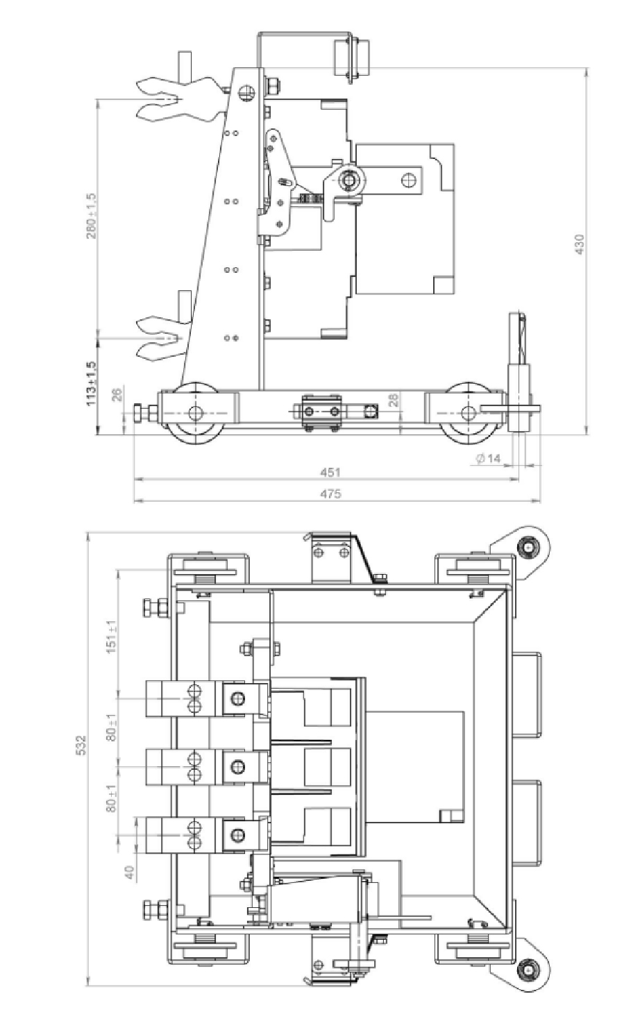 купить Выключатель автоматический АВ2М 10СВ-55-41 800А